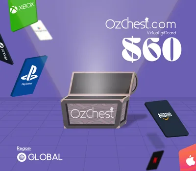 Ozchest $60 Gift Card — лицензионный ключ
