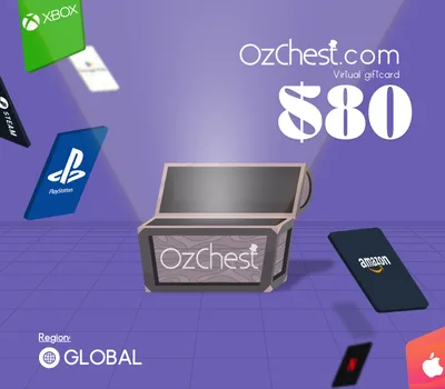 Ozchest $80 Gift Card — лицензионный ключ
