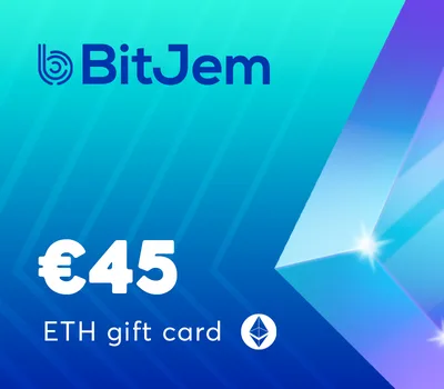 BitJem Crypto Gift Card (ETH) €45 — лицензионный ключ