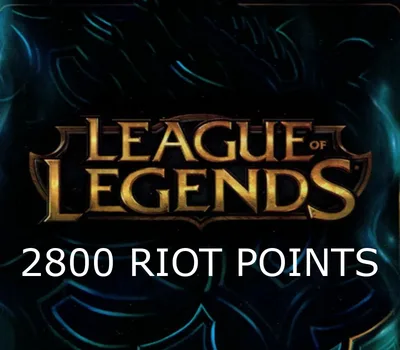 League of Legends 2800 RP Prepaid Card EU — лицензионный ключ