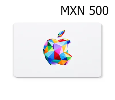Apple Mex$500 Gift Card MX — лицензионный ключ