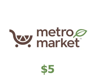 Metro Market $5 Gift Card US — лицензионный ключ