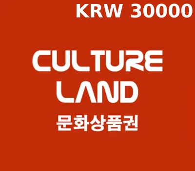 Culture Land ₩30000 Gift Card KR — лицензионный ключ