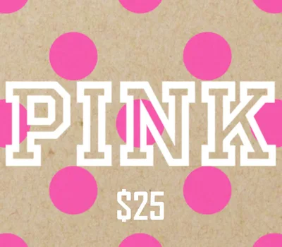 Victoria's Secret PINK $25 Gift Card US — лицензионный ключ