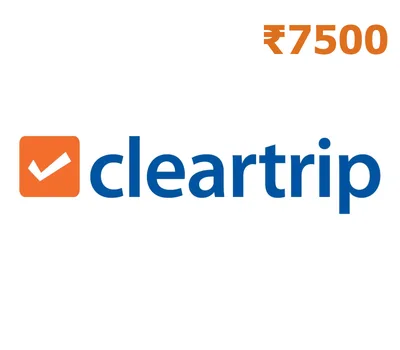 Cleartrip Flights & Hotels INR 7500 Gift Card IN — лицензионный ключ