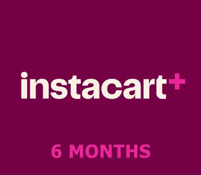 Instacart+ 6 Months Subscription Gift Card US — лицензионный ключ