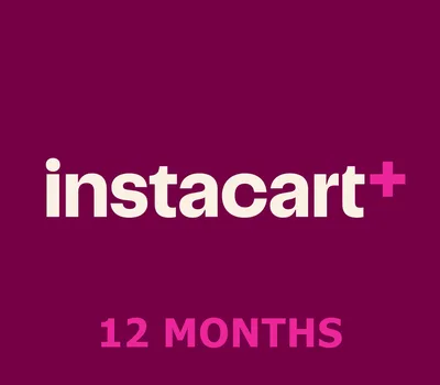 Instacart+ 12 Months Subscription Gift Card CA — лицензионный ключ