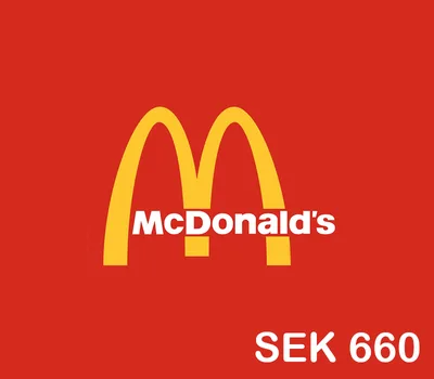 Mcdonalds SEK 660 Gift Card SE — лицензионный ключ
