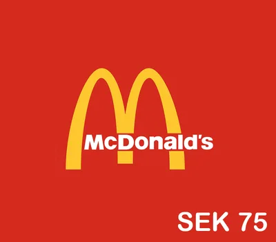 Mcdonalds SEK 75 Gift Card SE — лицензионный ключ
