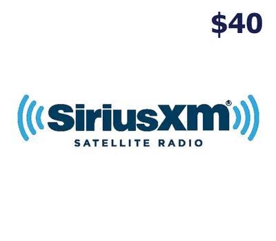 SiriusXM $40 Gift Card US — лицензионный ключ