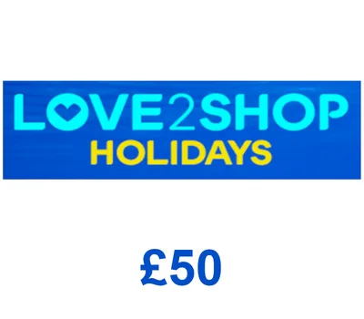 Love2Shop Holidays £50 Gift Card UK — лицензионный ключ