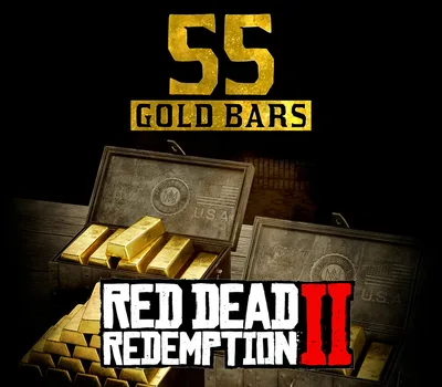 Red Dead Redemption 2 Online - 55 Gold Bars EU XBOX One CD Key — лицензионный ключ
