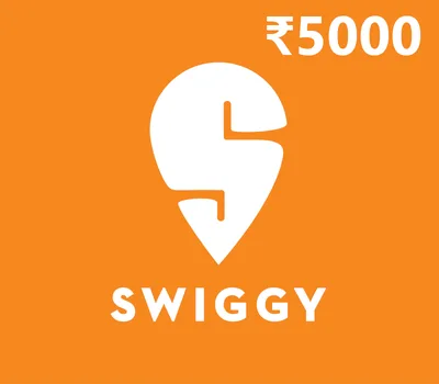 Swiggy ₹5000 Gift Card IN — лицензионный ключ