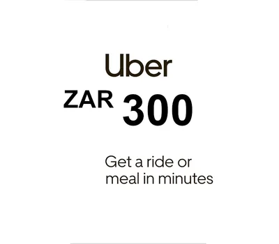 Uber 300 ZAR Gift Card — лицензионный ключ