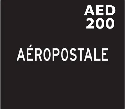 Aeropostale 200 AED Gift Card UAE — лицензионный ключ