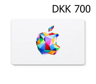 Apple 700 DKK Gift Card DK — лицензионный ключ