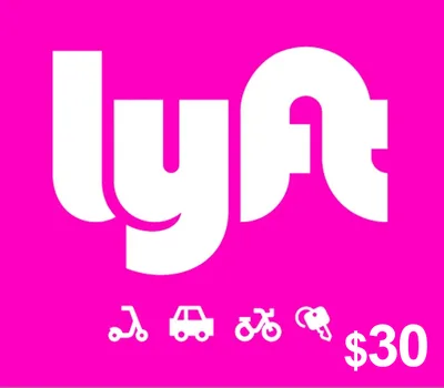 LYFT $30 Gift Card US — лицензионный ключ