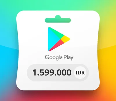 Google Play IDR 1599000 Gift Card ID — лицензионный ключ