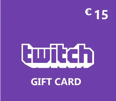 Twitch €15 Gift Card NL — лицензионный ключ