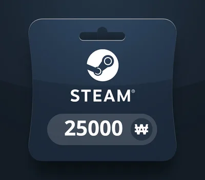 Steam Gift Card KRW 25000 KR Activation Code — лицензионный ключ