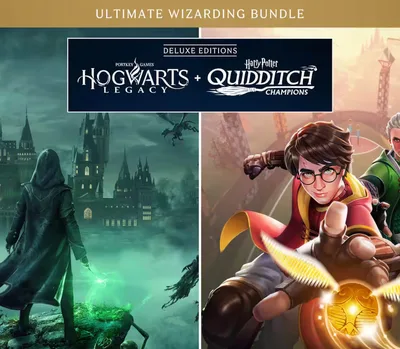 Hogwarts Legacy + Harry Potter: Quidditch Champions Deluxe Editions Bundle US XBOX One / Xbox Series X|S CD Key — лицензионный ключ