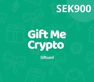 Gift Me Crypto 900 SEK Gift Card — лицензионный ключ