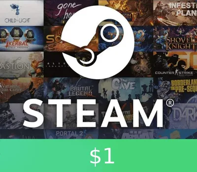 PC Steam Gift Card $1 AR Activation Code — лицензионный ключ