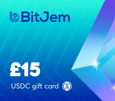 BitJem Crypto Gift Card (USDC) £15 — лицензионный ключ