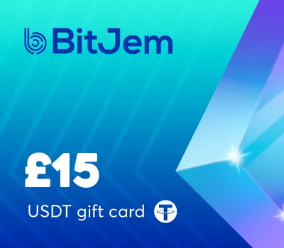 BitJem Crypto Gift Card (USDT) £15 — лицензионный ключ