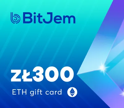 BitJem Crypto Gift Card (ETH) zł300 — лицензионный ключ