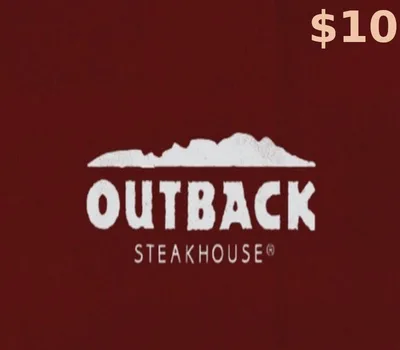 Outback Steakhouse $10 Gift Card US — лицензионный ключ