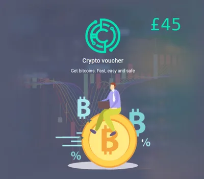 Crypto Voucher Bitcoin (BTC) 45 GBP Key Global — лицензионный ключ