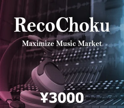 Recochoku ¥3000 Gift Card JP — лицензионный ключ