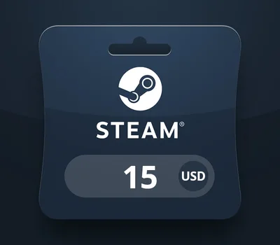 Steam Wallet USD 15 Gift Card US — лицензионный ключ
