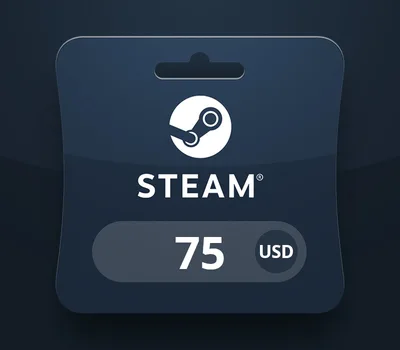Steam Wallet USD 75 Gift Card US — лицензионный ключ