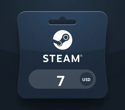 Steam Wallet USD 7 Gift Card TR — лицензионный ключ