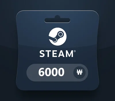 Steam Wallet KRW 6000 Gift Card KR — лицензионный ключ
