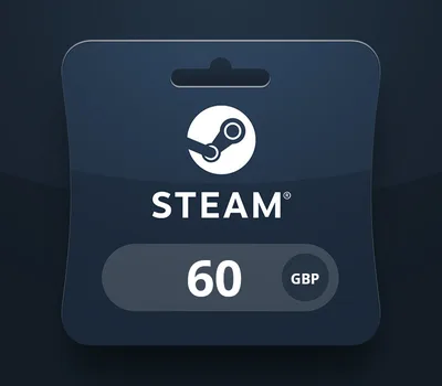 Steam Wallet GBP 60 Gift Card UK — лицензионный ключ