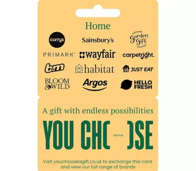 YouChoose HOME £100 Gift Card UK — лицензионный ключ