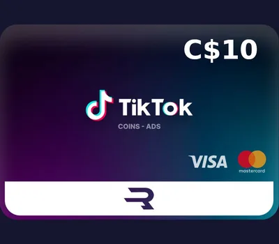 Rewarble TikTok CAD 10 Gift Card — лицензионный ключ