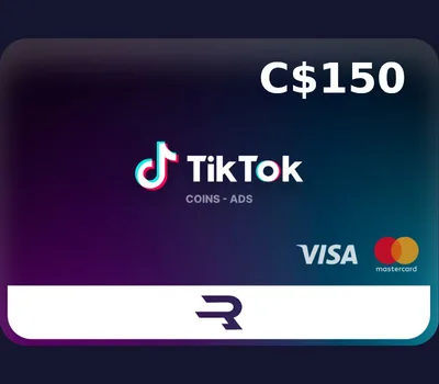 Rewarble TikTok CAD 150 Gift Card