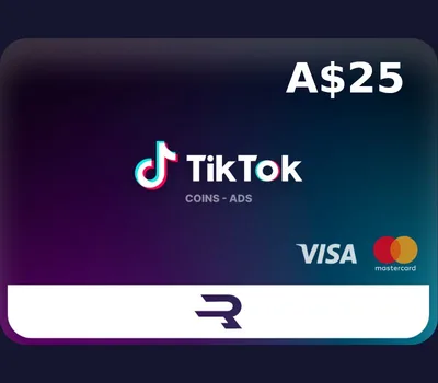 Rewarble TikTok AUD 25 Gift Card — лицензионный ключ