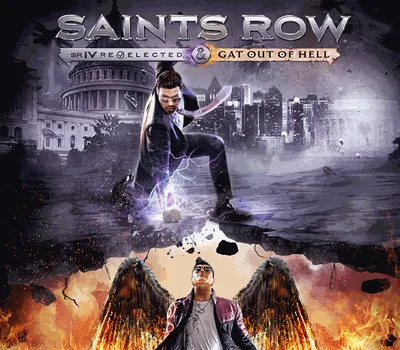 Saints Row IV: Re-Elected + Gat out of Hell XBOX One / Xbox Series X|S CD Key — лицензионный ключ