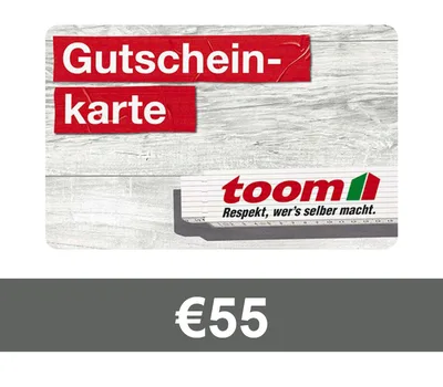 TOOM Baumarkt EUR 55 Gift Card DE — лицензионный ключ