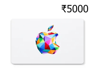 Apple ₹5000 Gift Card IN — лицензионный ключ