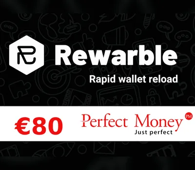 Rewarble Perfect Money EUR 80 Gift Card — лицензионный ключ