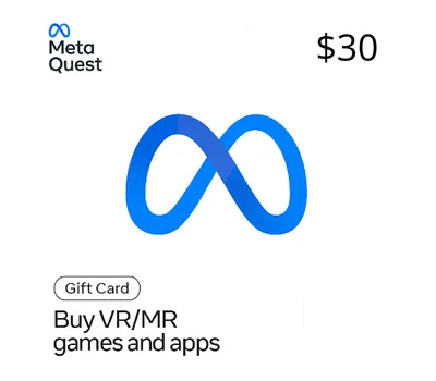 Meta Quest USD 30 Gift Card US — лицензионный ключ
