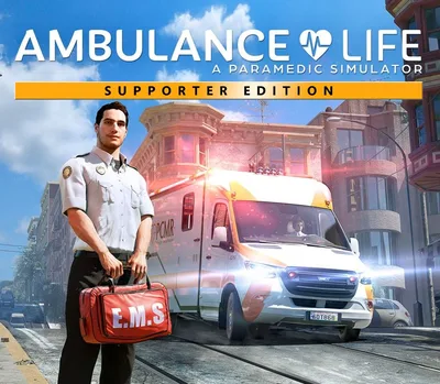 Ambulance Life: A Paramedic Simulator Supporter Edition PC Steam Account — лицензионный ключ