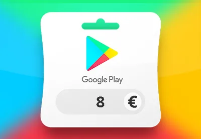 Google Play EUR 8 Gift Card FR — лицензионный ключ