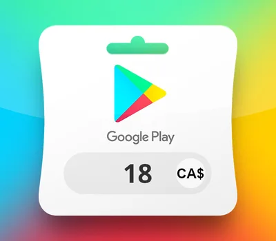 Google Play CAD 18 Gift Card CA — лицензионный ключ
